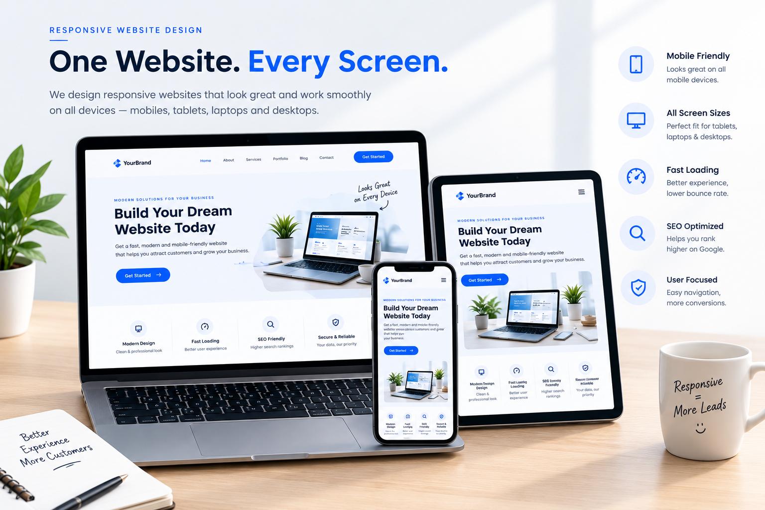 responsive website design Services